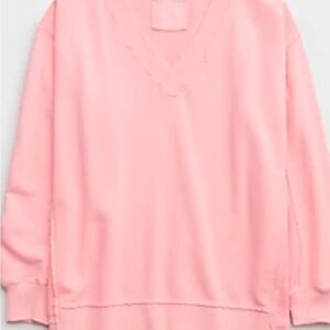 Aerie Vacay Everyday V-Neck Sweatshirt